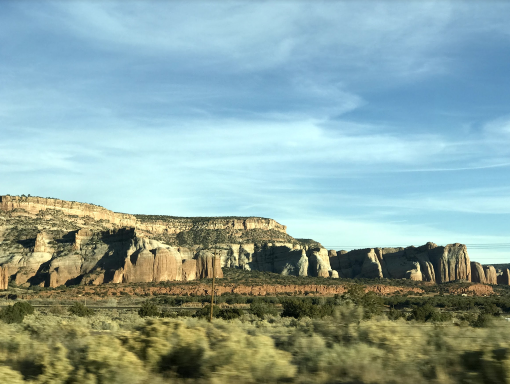 Plateaus under the sky